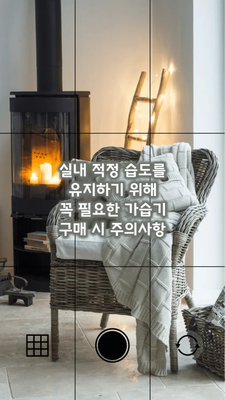 실내 적정 습도를 유지하기 위해 꼭 필요한 가습기 구매 시 주의사항