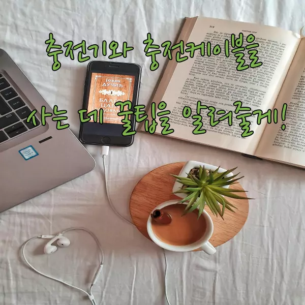 충전기와 충전케이블 구매 꿀팁